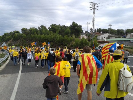 Marxant units cap al nostre lloc.